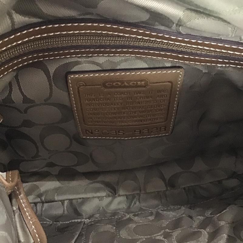 コーチ COACH ショルダーバッグ ショルダーバッグ 無地 茶 / ブラウン / レディース USED 古着 中古 10080656