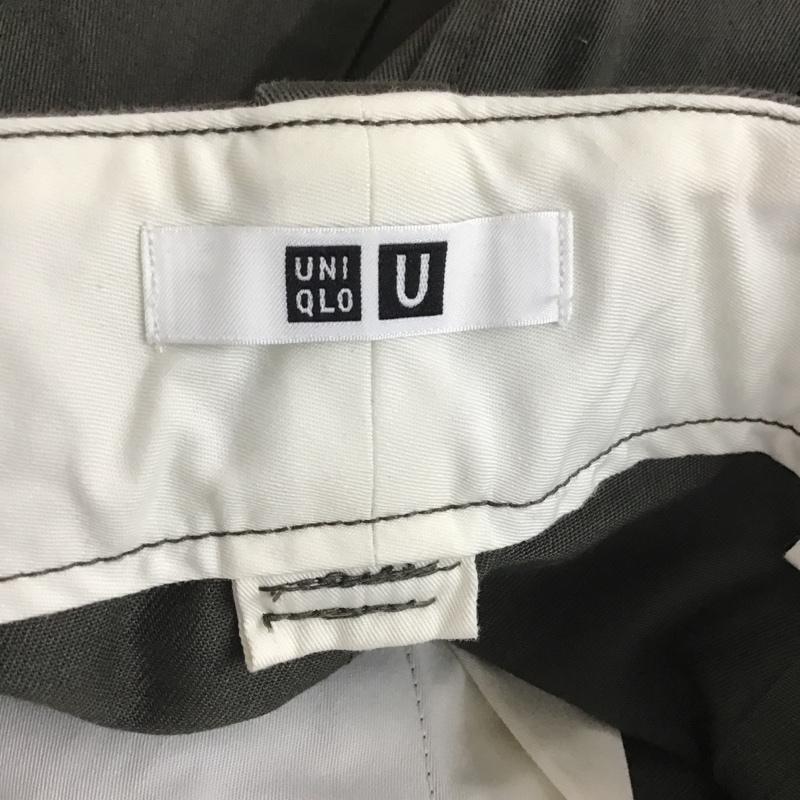 ユニクロ UNIQLO パンツ ワークパンツ、ペインターパンツ レギュラーフィットワークパンツ 321-437409 無地 カーキ / カーキ / メンズ USED 古着 中古 10080733