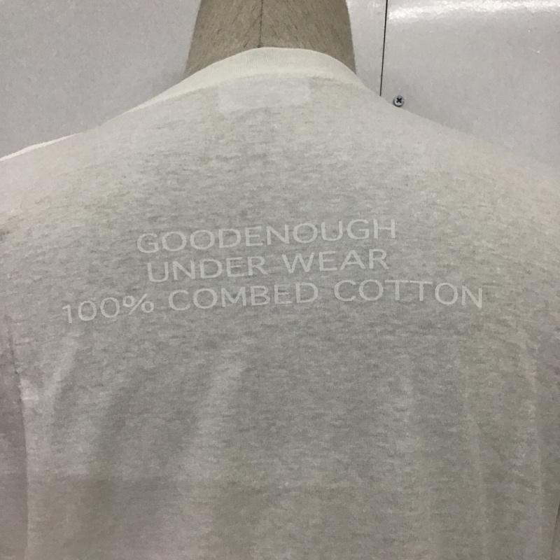 グッドイナフ GOODENOUGH Tシャツ 半袖 M 無地 白 / ホワイト / メンズ USED 古着 中古 10080740