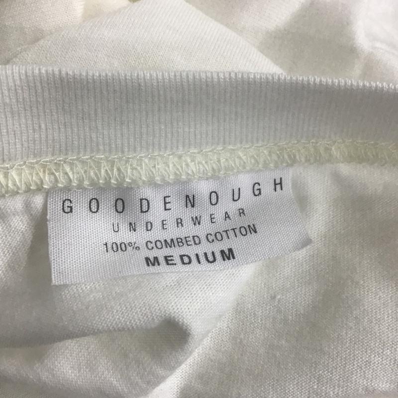 グッドイナフ GOODENOUGH Tシャツ 半袖 M 無地 白 / ホワイト / メンズ USED 古着 中古 10080740