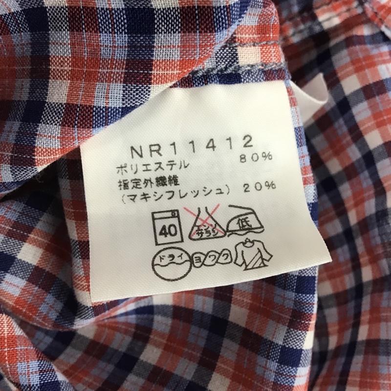 ザノースフェイス THE NORTH FACE シャツ、ブラウス 長袖 NR11412 ロングスリーブ マキシフレッシュシャツ M チェック マルチカラー / マルチカラー / メンズ USED 古着 中古 10080749