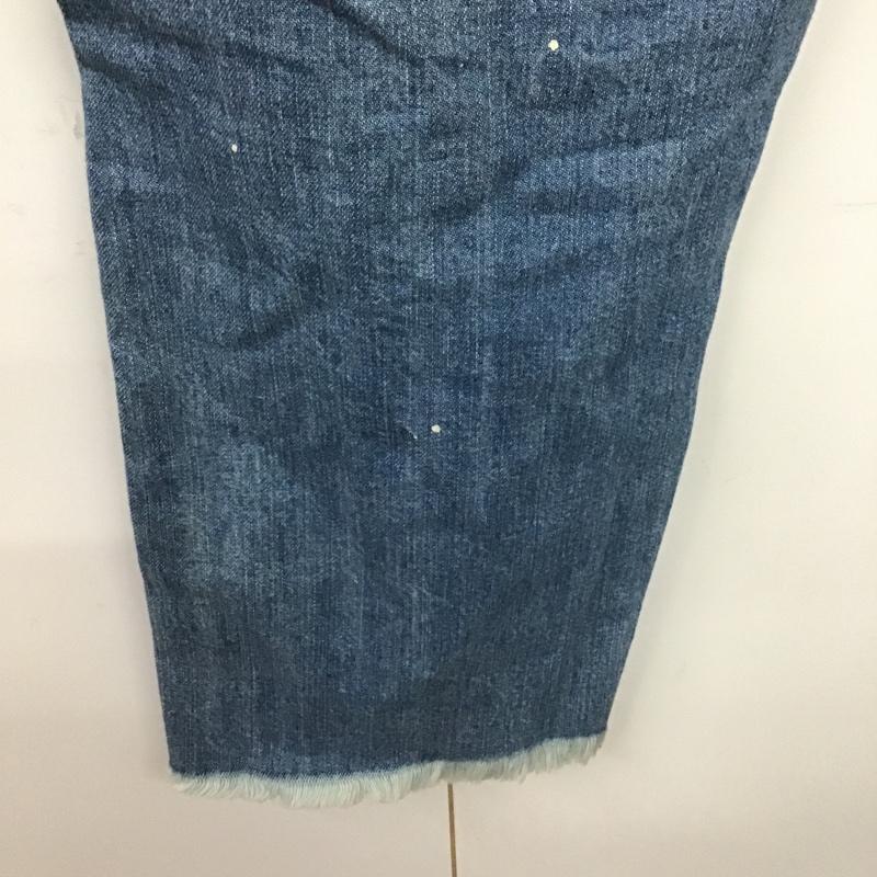 リー Lee パンツ デニム、ジーンズ 33インチ 無地 水色 / ライトブルー / メンズ USED 古着 中古 10080750
