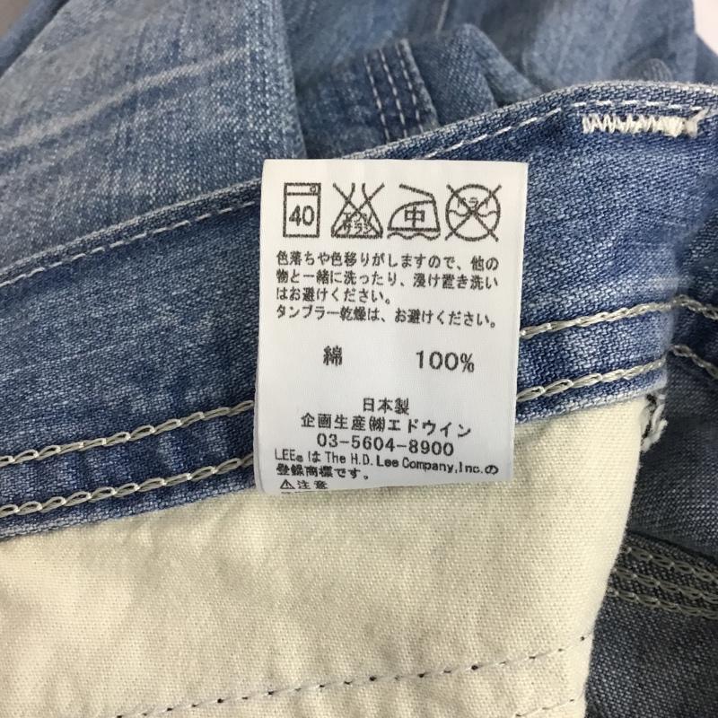 リー Lee パンツ デニム、ジーンズ 33インチ 無地 水色 / ライトブルー / メンズ USED 古着 中古 10080750