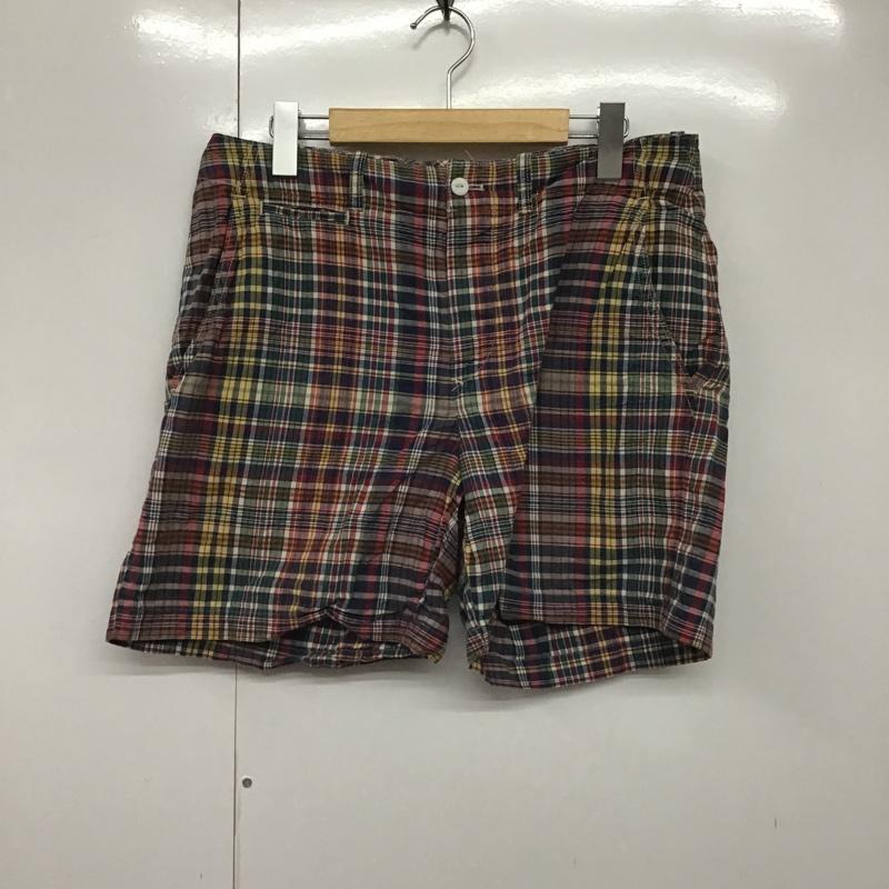 ポロバイラルフローレン POLOBYRALPHLAUREN パンツ ショートパンツ 31インチ チェック マルチカラー / マルチカラー / メンズ USED 古着 中古 10080751