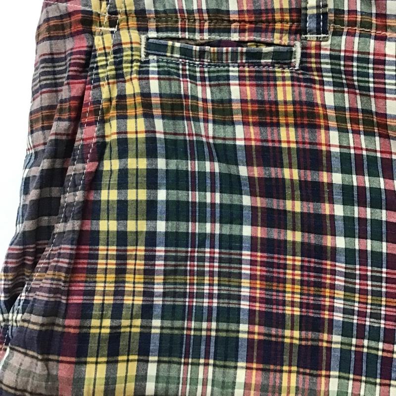 ポロバイラルフローレン POLOBYRALPHLAUREN パンツ ショートパンツ 31インチ チェック マルチカラー / マルチカラー / メンズ USED 古着 中古 10080751