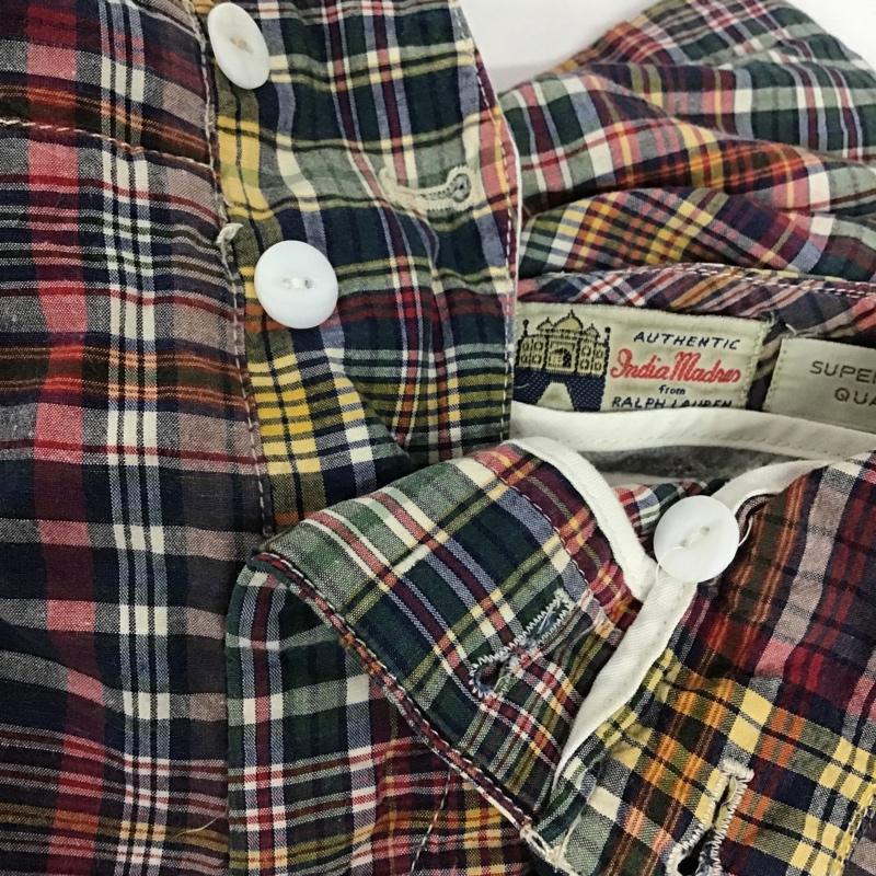 ポロバイラルフローレン POLOBYRALPHLAUREN パンツ ショートパンツ 31インチ チェック マルチカラー / マルチカラー / メンズ USED 古着 中古 10080751