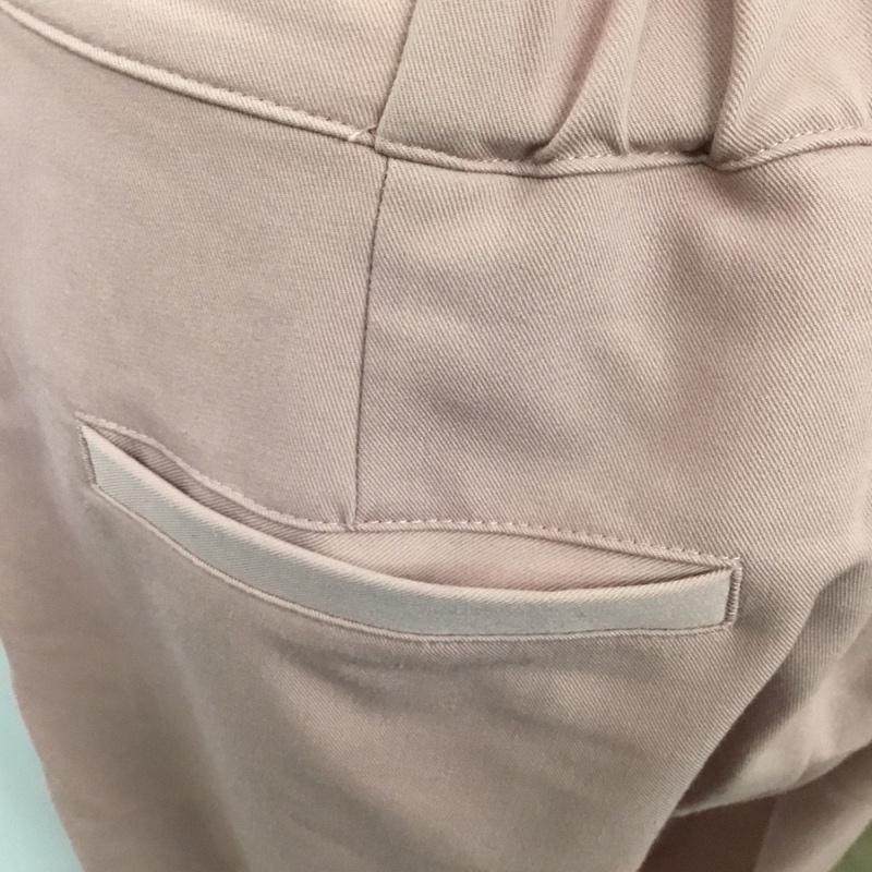 ビームス BEAMS パンツ スラックス フレアパンツ M 無地 桃 / ピンク / レディース USED 古着 中古 10080759