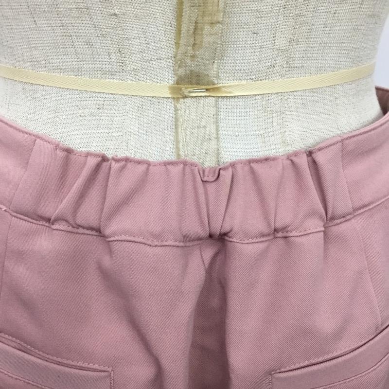 ビームス BEAMS パンツ スラックス フレアパンツ M 無地 桃 / ピンク / レディース USED 古着 中古 10080759