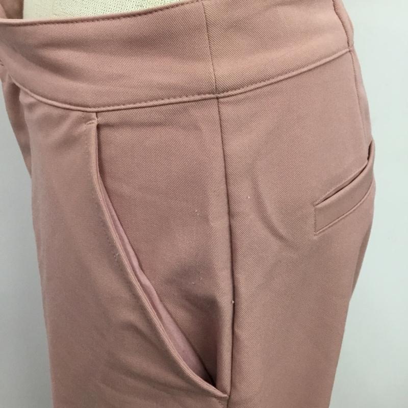 ビームス BEAMS パンツ スラックス フレアパンツ M 無地 桃 / ピンク / レディース USED 古着 中古 10080759