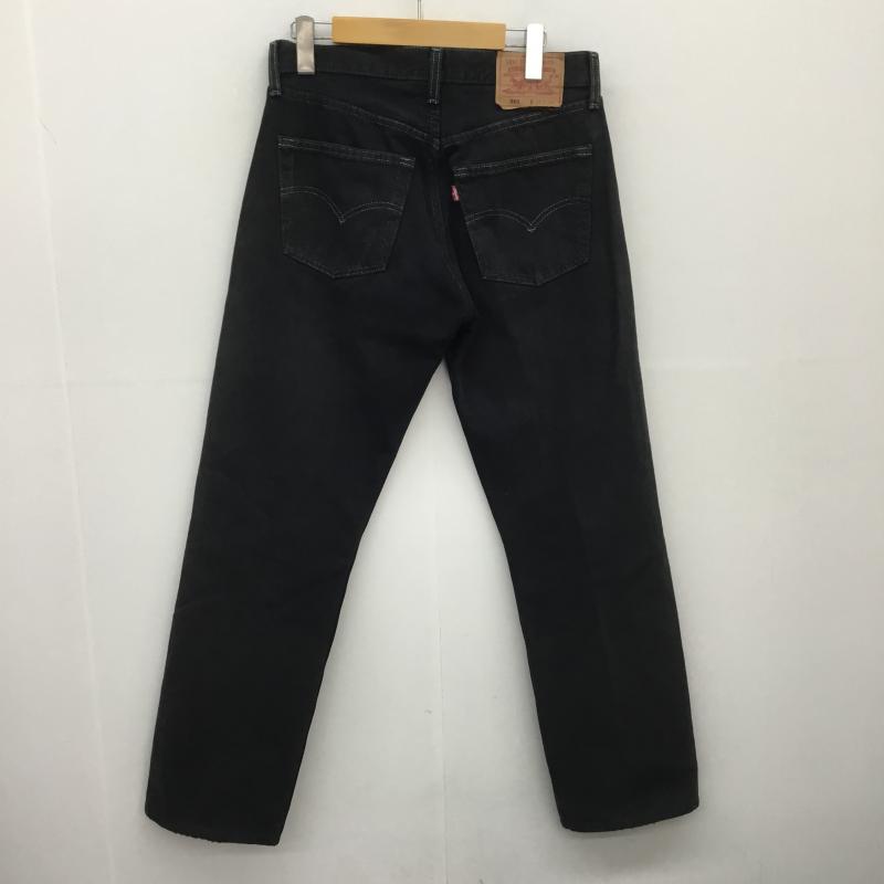 リーバイス Levi's パンツ デニム、ジーンズ 501 ブラック USA製 90s 後染め 白ステッチ 99年 31インチ 黒 / ブラック / メンズ USED 古着 中古 10080845
