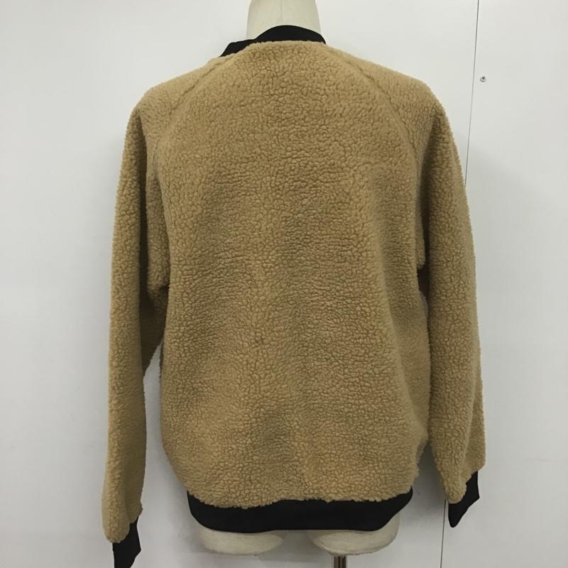 カーハート Carhartt トレーナー 長袖 S 無地 ベージュ / ベージュ / メンズ USED 古着 中古 10080867