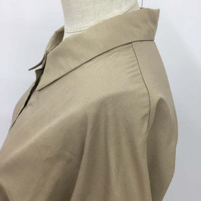 ジェイダ GYDA シャツ、ブラウス 長袖 FREE 無地 ベージュ / ベージュ / レディース USED 古着 中古 10080874