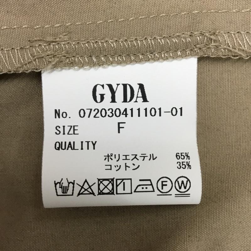 ジェイダ GYDA シャツ、ブラウス 長袖 FREE 無地 ベージュ / ベージュ / レディース USED 古着 中古 10080874
