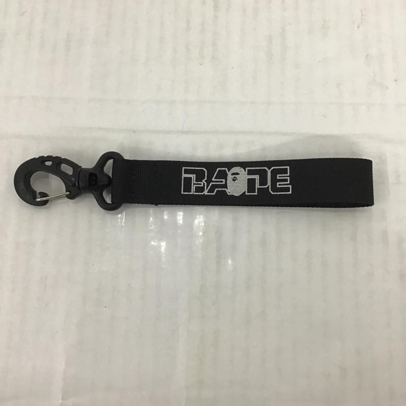 アベイシングエイプ A BATHING APE キーホルダー キーホルダー ロゴ、文字 黒 / ブラック / メンズ USED 古着 中古 10080889