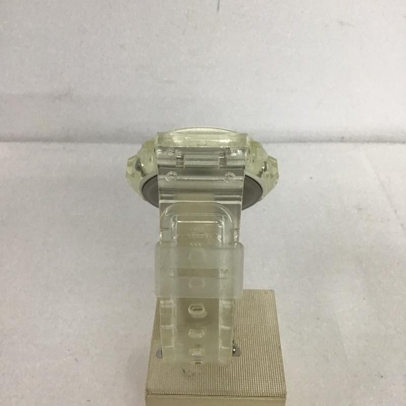 ジーショック G-SHOCK 腕時計 デジタル DW-6900SP スケルトン ロゴ、文字 透明 / クリア / メンズ USED 古着 中古 10080898