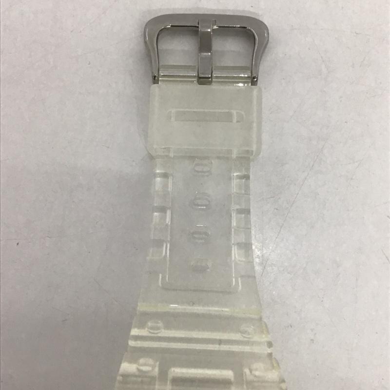 ジーショック G-SHOCK 腕時計 デジタル DW-6900SP スケルトン ロゴ、文字 透明 / クリア / メンズ USED 古着 中古 10080898