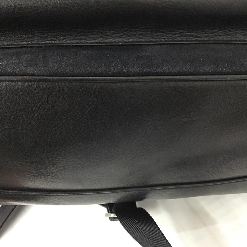 コーチ COACH リュックサック、デイパック リュックサック、デイバッグ E1220-00000 チェック レザー ワンポイント 黒 / ブラック / X 赤 / レッド / X ベージュ / ベージュ / メンズ USED 古着 中古 10080939