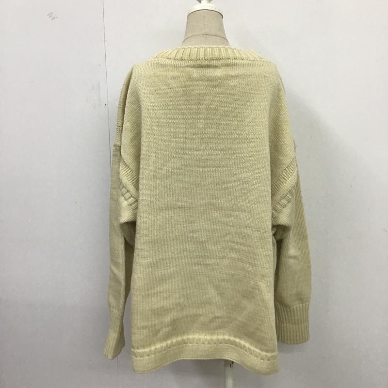 フリークスストア FREAK'S STORE ニット、セーター 長袖 FREE 無地 アイボリー / アイボリー / レディース USED 古着 中古 10080941