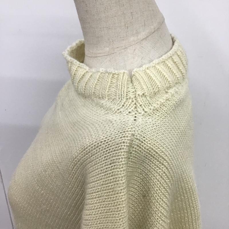フリークスストア FREAK'S STORE ニット、セーター 長袖 FREE 無地 アイボリー / アイボリー / レディース USED 古着 中古 10080941
