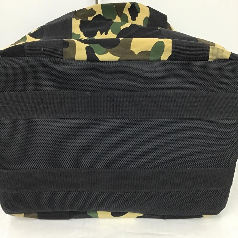 アベイシングエイプ A BATHING APE ショルダーバッグ ショルダーバッグ DJバッグ カモフラージュ柄・迷彩 黒 / ブラック / X ベージュ / ベージュ / X 茶 / ブラウン / X カーキ / カーキ / メンズ USED 古着 中古 10080969