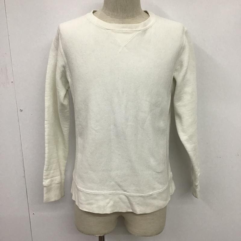 キャンバー CAMBER トレーナー 長袖 裏起毛 スウェット M 無地 白 / ホワイト / メンズ USED 古着 中古 10081012