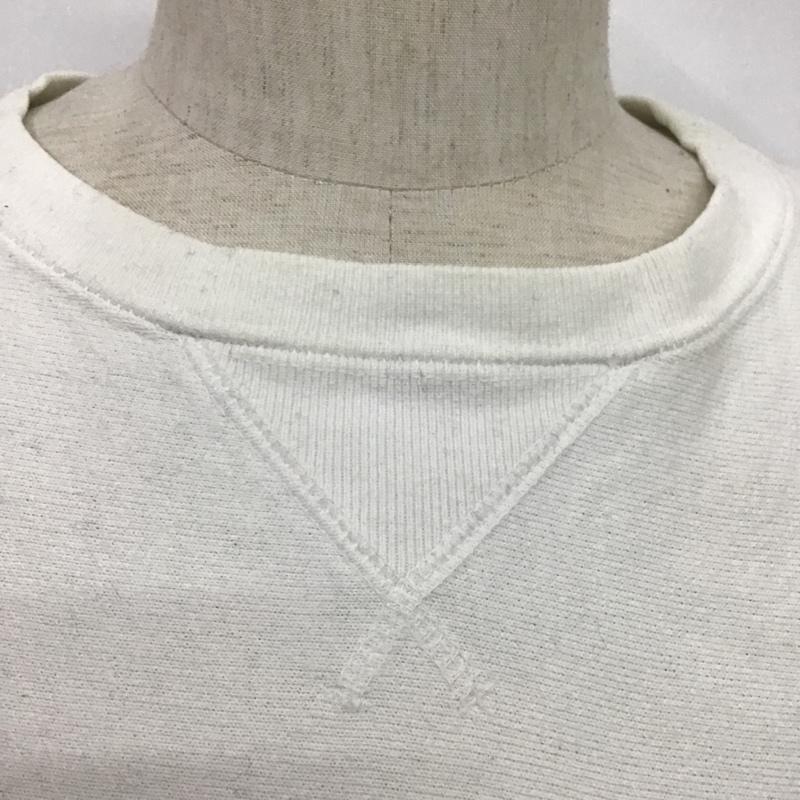 キャンバー CAMBER トレーナー 長袖 裏起毛 スウェット M 無地 白 / ホワイト / メンズ USED 古着 中古 10081012