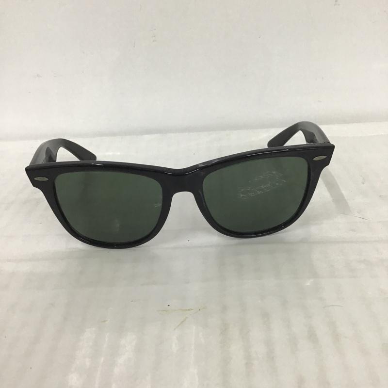レイバン Ray-Ban めがね・サングラス サングラス WAYFARER II ウェイファーラー2 ロゴ、文字 黒 / ブラック / メンズ USED 古着 中古 10081065