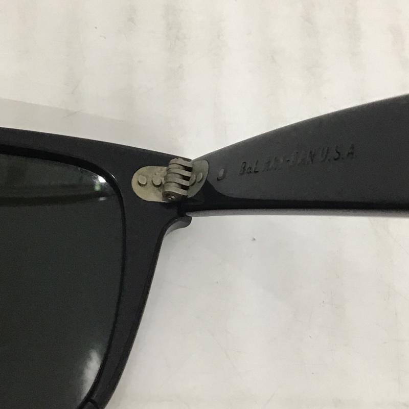 レイバン Ray-Ban めがね・サングラス サングラス WAYFARER II ウェイファーラー2 ロゴ、文字 黒 / ブラック / メンズ USED 古着 中古 10081065