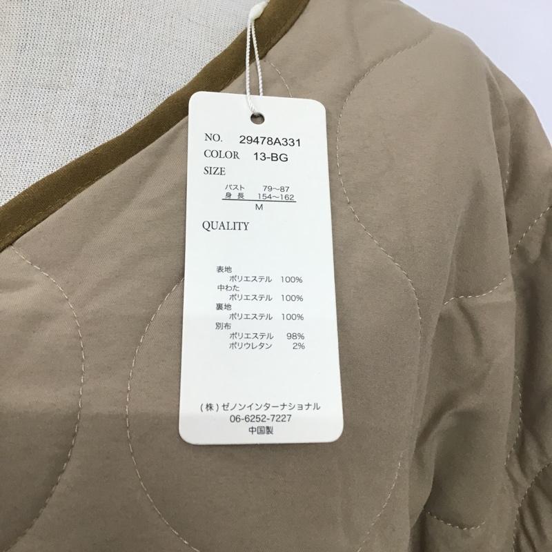リシェグラマー Riche glamour コート コート一般 M 無地 ベージュ / ベージュ / レディース USED 古着 中古 10081151