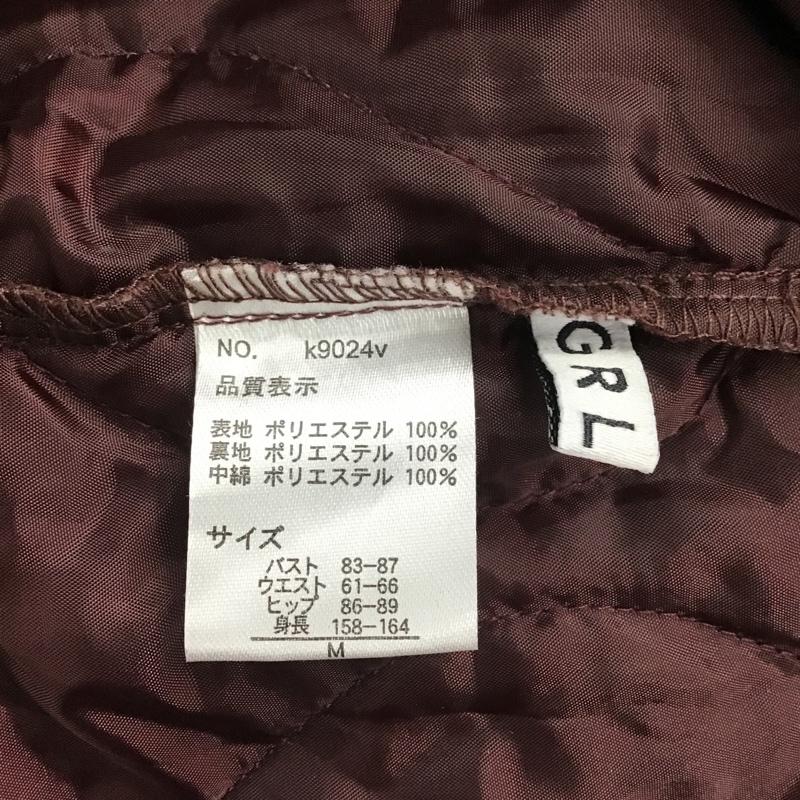 グレイル GRL ジャケット、上着 ジャンパー、ブルゾン K9024V ライナー M 無地 えんじ / ワインレッド / レディース USED 古着 中古 10081159