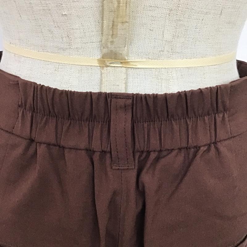 ローリーズファーム LOWRYS FARM パンツ スラックス LF519101AD FREE 無地 茶 / ブラウン / レディース USED 古着 中古 10081179