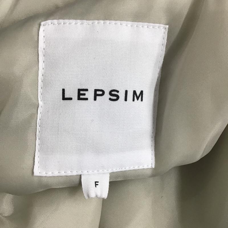 レプシィム LEPSIM コート コート一般 LP070474MC 中綿 FREE 無地 アイボリー / アイボリー / レディース USED 古着 中古 10081225
