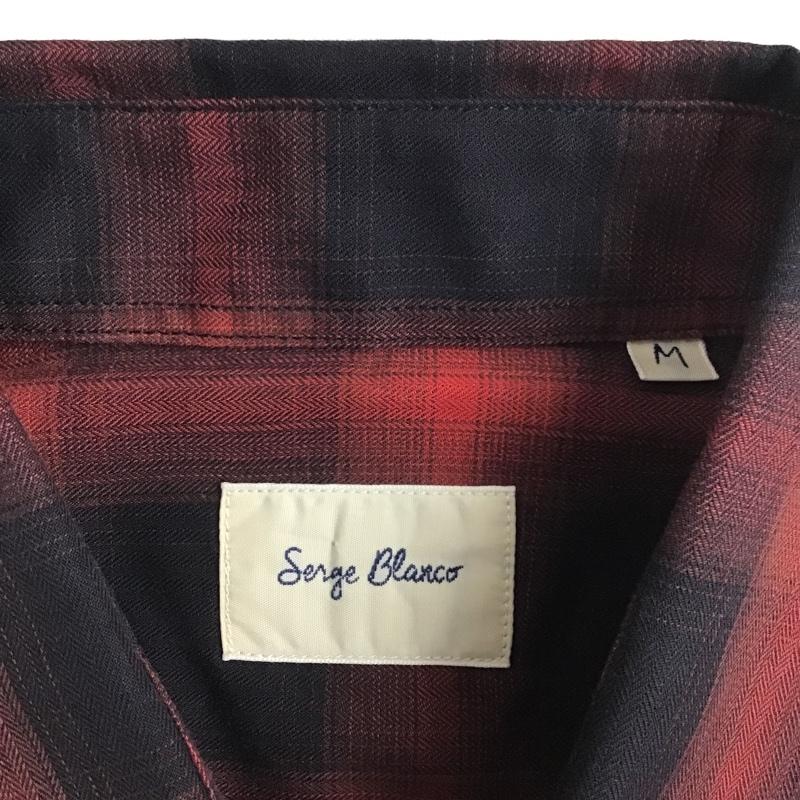 セルジュブランコ Serge Blanco シャツ、ブラウス 長袖 タグ付 M チェック マルチカラー / マルチカラー / メンズ USED 古着 中古 10081265