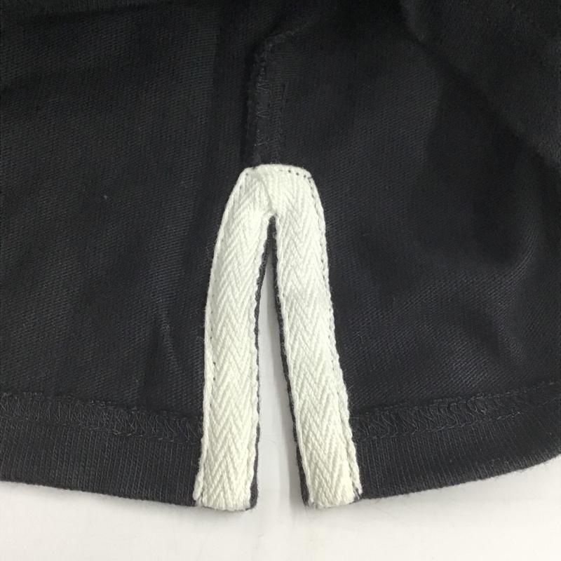 ポロバイラルフローレン Polo by RALPH LAUREN ポロシャツ 長袖 XL 無地 黒 / ブラック / X 紫 / パープル / メンズ USED 古着 中古 10081280