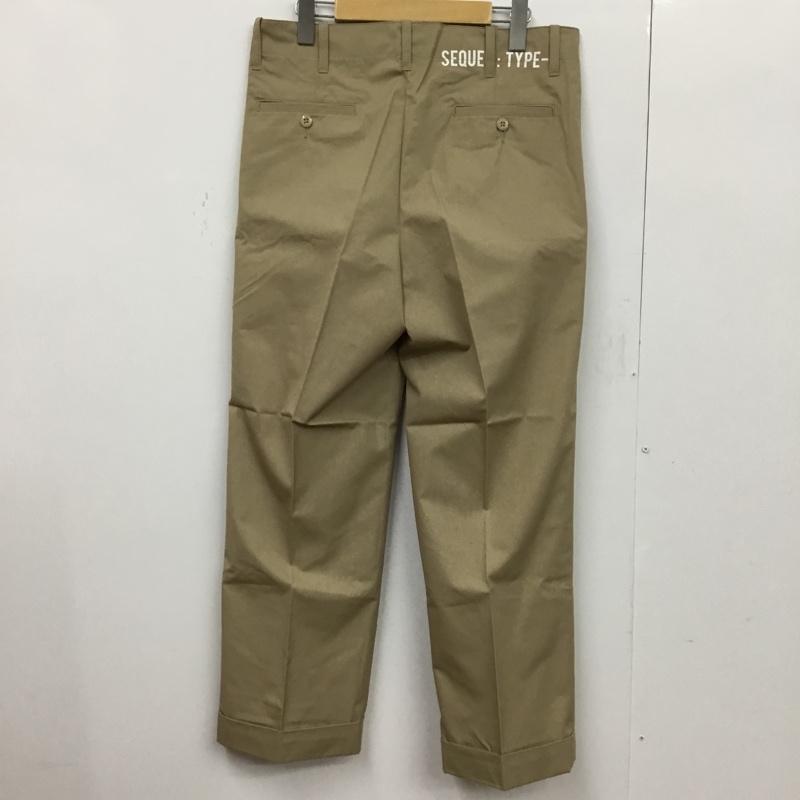シークエル SEQUEL パンツ チノパン M 無地 ベージュ / ベージュ / メンズ USED 古着 中古 10081352