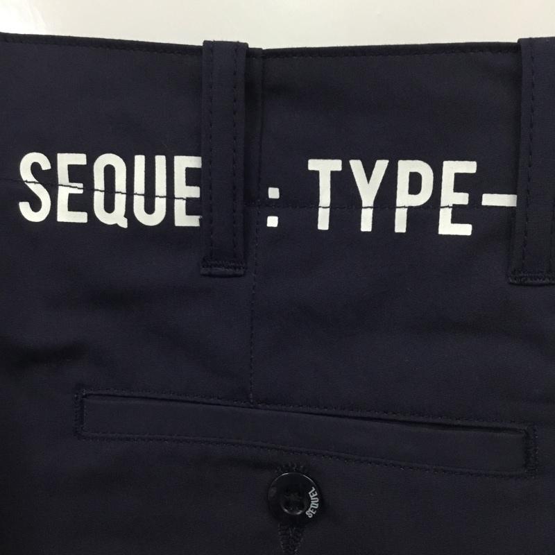 シークエル SEQUEL パンツ チノパン M 無地 紺 / ネイビー / メンズ USED 古着 中古 10081353