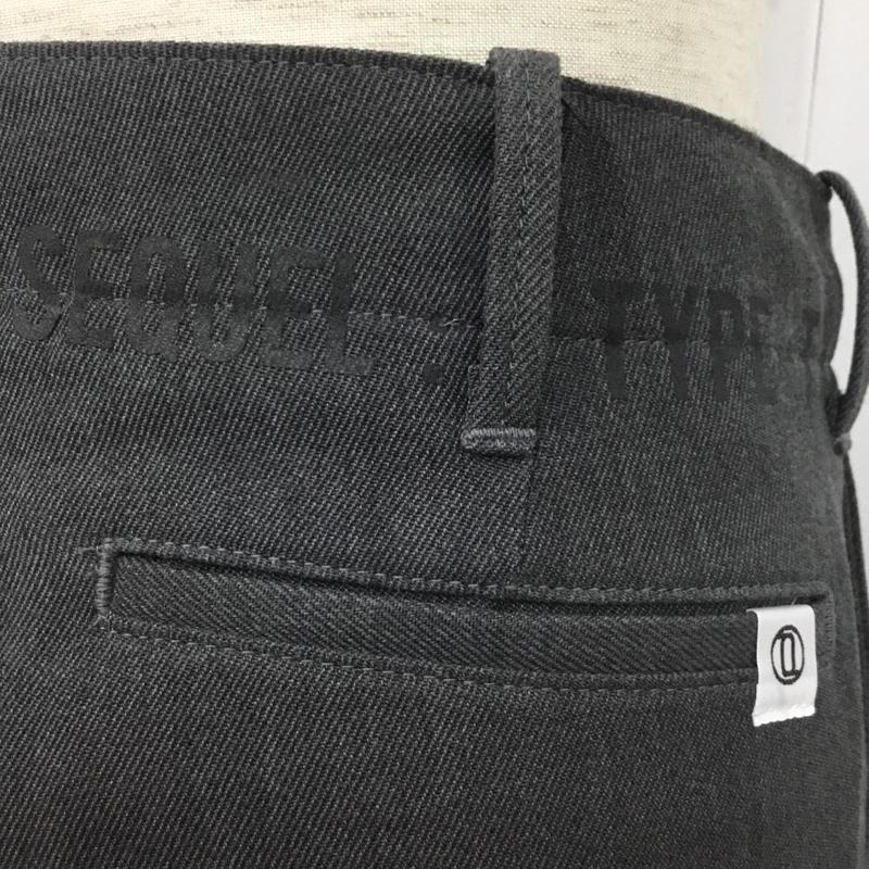 シークエル SEQUEL パンツ スラックス M 無地 チャコールグレー / チャコールグレー / メンズ USED 古着 中古 10081354