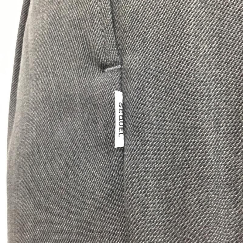 シークエル SEQUEL パンツ スラックス M 無地 チャコールグレー / チャコールグレー / メンズ USED 古着 中古 10081354