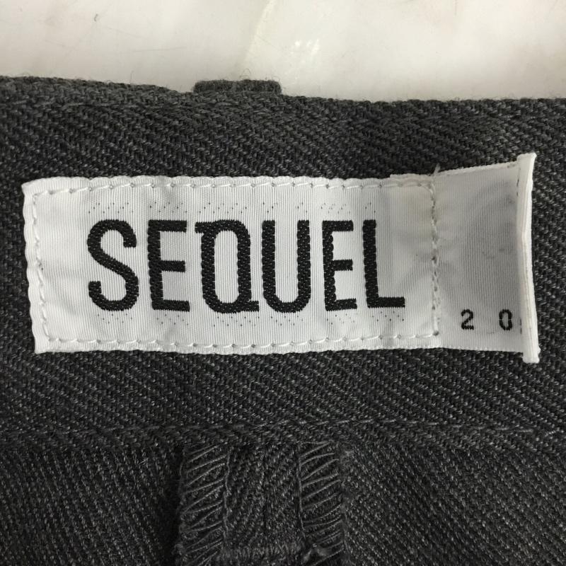 シークエル SEQUEL パンツ スラックス M 無地 チャコールグレー / チャコールグレー / メンズ USED 古着 中古 10081354