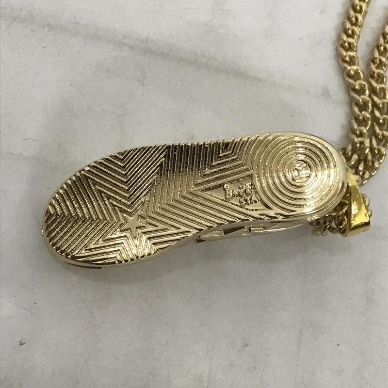アベイシングエイプ A BATHING APE アクセサリー ネックレス、ペンダント BAPE STA スニーカー 箱有 金 / ゴールド / メンズ USED 古着 中古 10081391