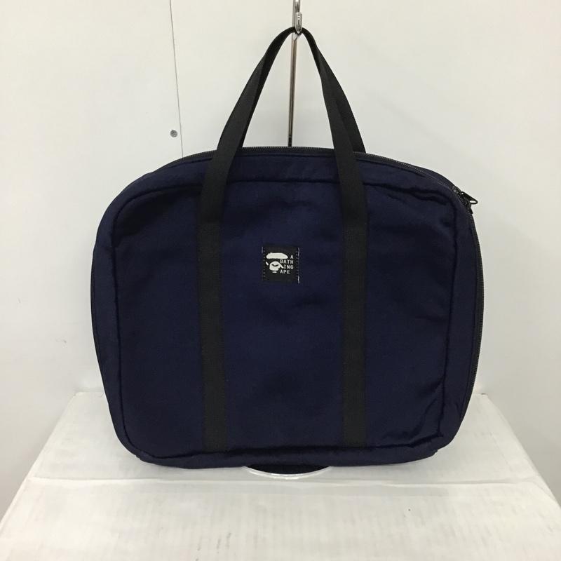 アベイシングエイプ A BATHING APE バッグ バッグ PCケース PORTER ワンポイント 紺 / ネイビー / メンズ USED 古着 中古 10081397