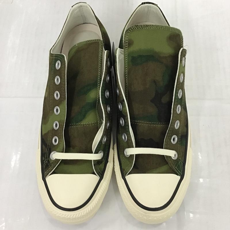 コンバース CONVERSE スニーカー スニーカー 1SC594 ALL STAR 100 GRADATIONCAMO OX オールスター 27cm 箱有 27.0cm カモフラージュ柄・迷彩 茶 / ブラウン / X カーキ / カーキ / X アイボリー / アイボリー / メンズ USED 古着 中古 10081427