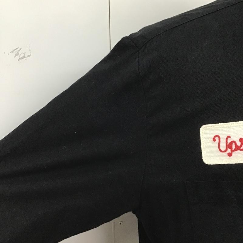 ワコマリア WACKO MARIA シャツ、ブラウス 長袖 M 無地 黒 / ブラック / メンズ USED 古着 中古 10081488