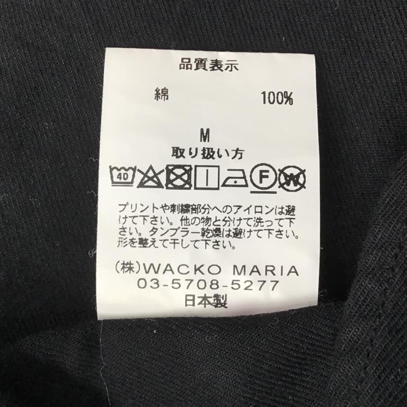 ワコマリア WACKO MARIA シャツ、ブラウス 長袖 M 無地 黒 / ブラック / メンズ USED 古着 中古 10081488