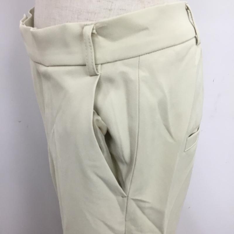 ローリーズファーム LOWRYS FARM パンツ スラックス L 無地 アイボリー / アイボリー / レディース USED 古着 中古 10081537
