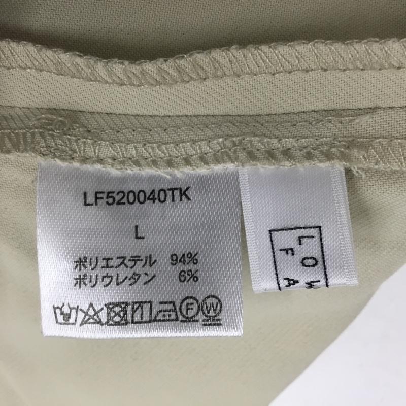 ローリーズファーム LOWRYS FARM パンツ スラックス L 無地 アイボリー / アイボリー / レディース USED 古着 中古 10081537