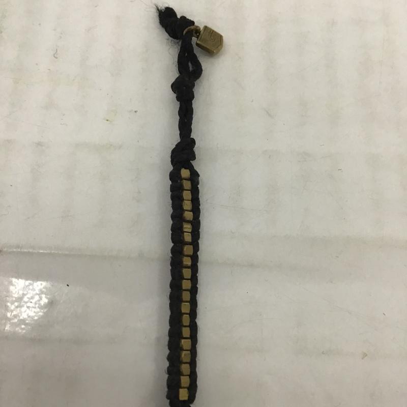 ジョセフ JOSEPH アクセサリー ブレスレット、バングル 無地 黒 / ブラック / X 金 / ゴールド / メンズ USED 古着 中古 10081552