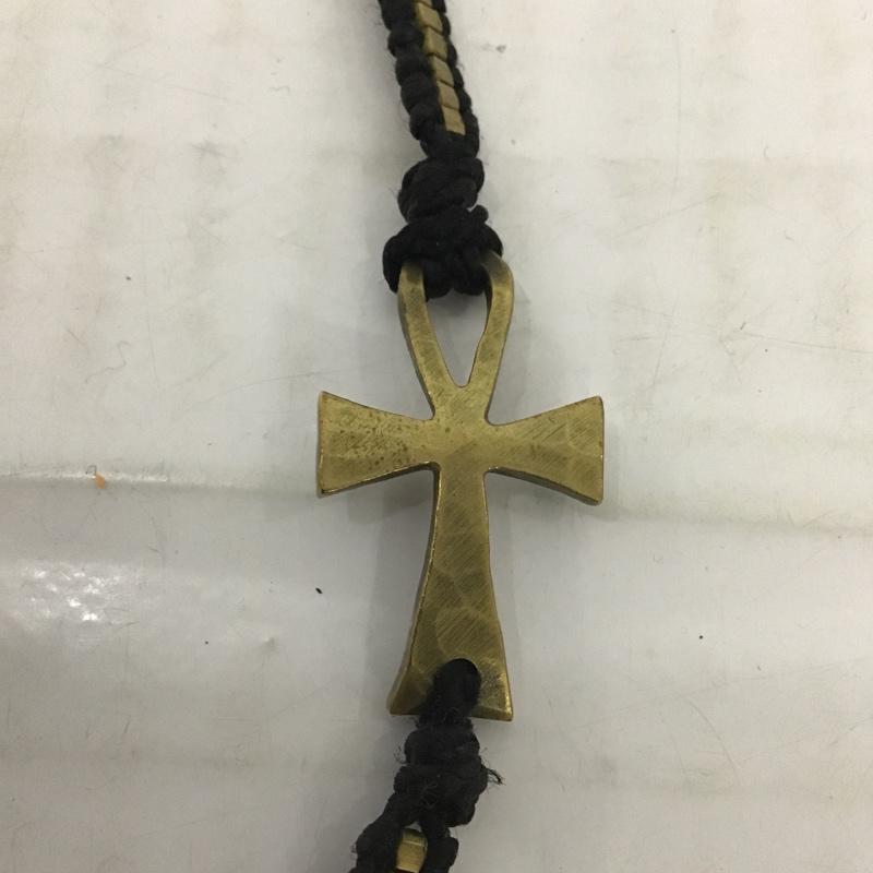 ジョセフ JOSEPH アクセサリー ブレスレット、バングル 無地 黒 / ブラック / X 金 / ゴールド / メンズ USED 古着 中古 10081552