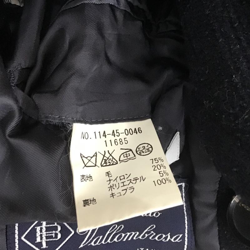 シップス SHIPS コート ピーコート 114-45-0046 Vallombrosa M 無地 紺 / ネイビー / メンズ USED 古着 中古 10081588