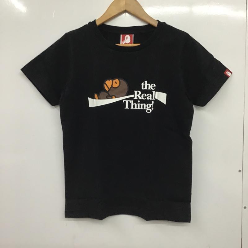 アベイシングエイプ A BATHING APE Tシャツ 半袖 コカ・コーラ タグ付 COCA-COLA XS プリント 黒 / ブラック / レディース USED 古着 中古 10081654